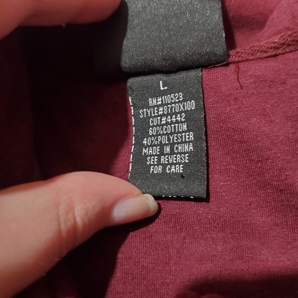 Vintage 2000s 00s Y2K Princess Rouched Dark Red Gothic Goth Jacket Pockets - Picture 8 of 9